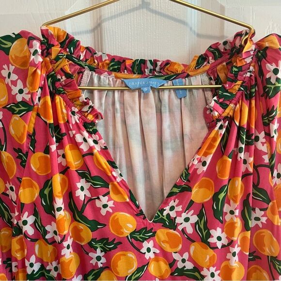 Draper James Pink and Orange Floral Dress - Picture 3 of 6